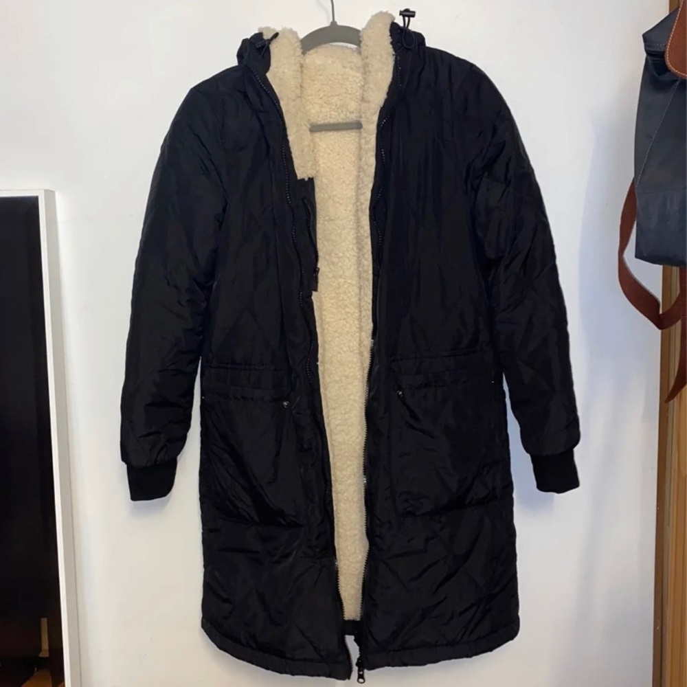 Reversible Sherpa Coat